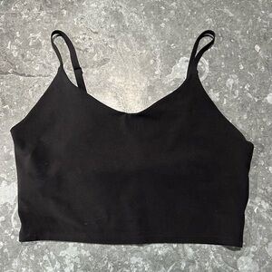 Athleta sports bra crop top